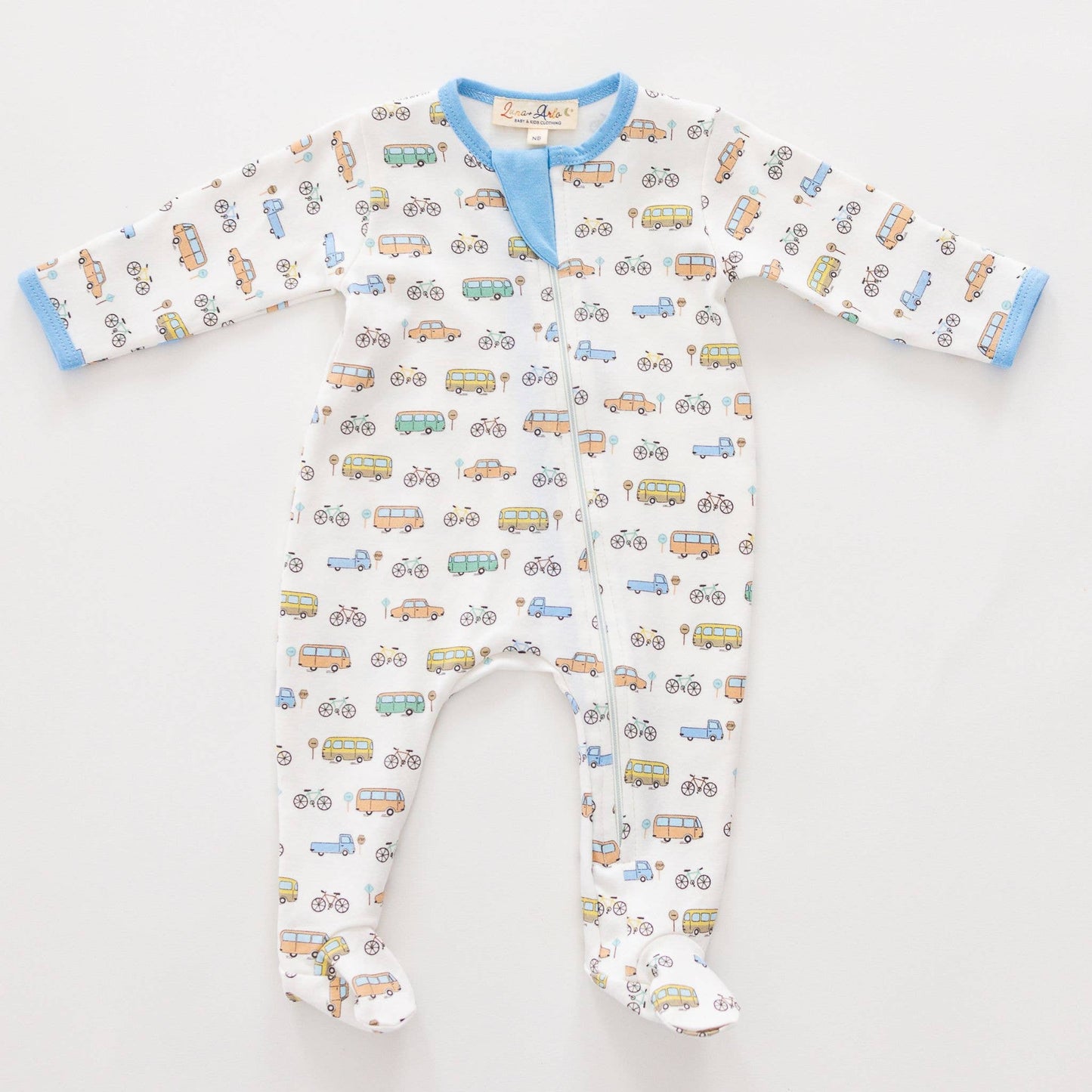 On the Move Zip Footie