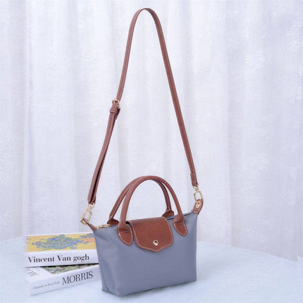 Britney Nylon Double Handle Crossbody Bag