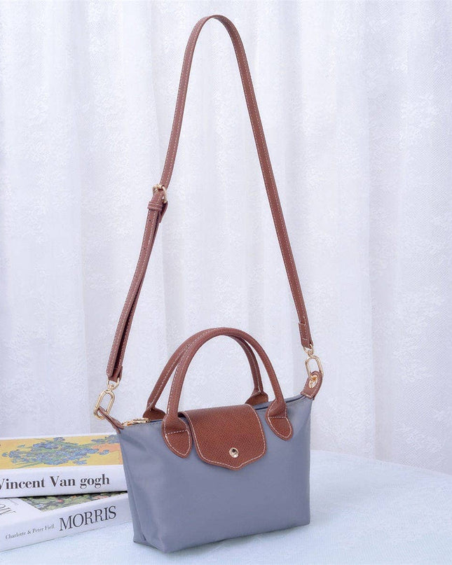 Britney Nylon Double Handle Crossbody Bag