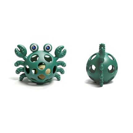 Silicone 3D Funny Crab Teether