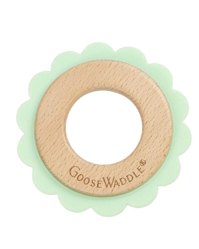 Lion Silicone and Wood Teether