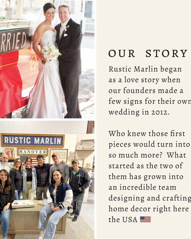 Icon Marlin Classic | Custom Wooden Sign | Home Decor