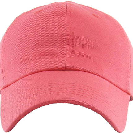 Blank Low Profile Cotton Baseball Cap