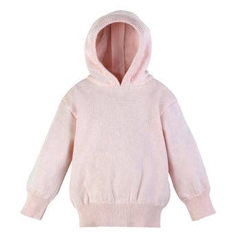 Pink Zip Back Sweater