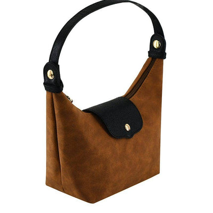 Suede Convertible Crossbody Bag