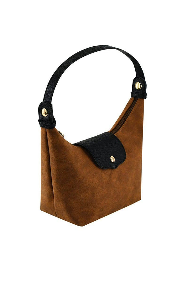 Suede Convertible Crossbody Bag