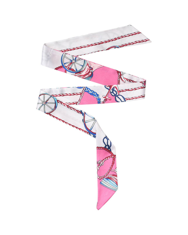 Silk Fashion Bag Scarves for Handbags