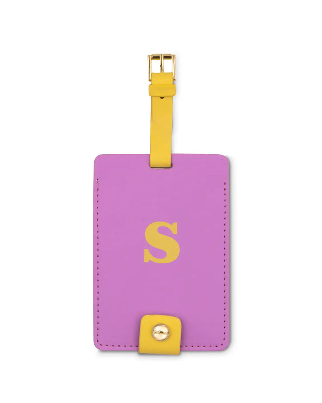 Just Mine Initial Luggage Tag by Kate Spade