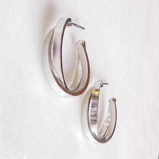 Double Hoop Earrings-