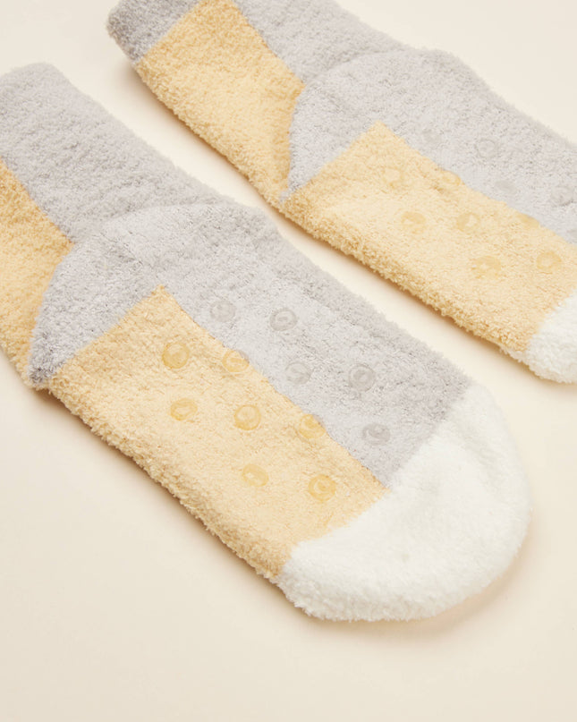 Marshmallow Bear Crew Socks
