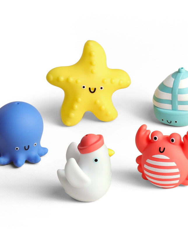 Nautical Itzy Bitzy Puppets™ - Bath + Storytelling Toys