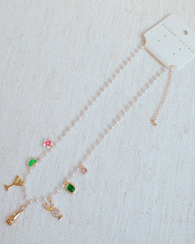 Let's Celebrate Multi Charm Necklace