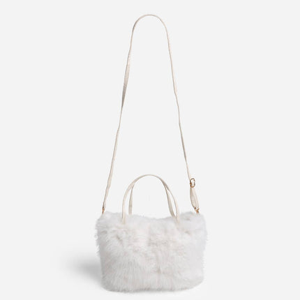 Faux Fur Mini Handbag