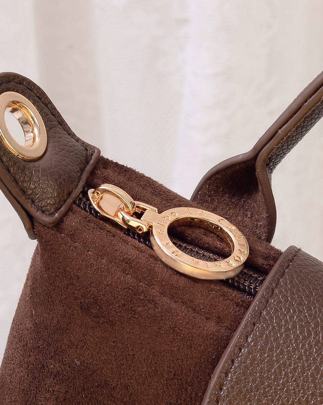 Penny Suede Mini Crossbody Bag
