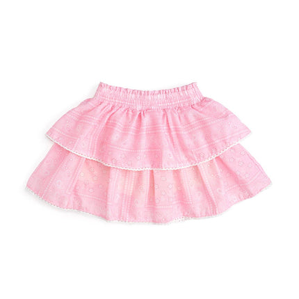 Pink Bandana Western Skort - Kids Boutique Clothing - Fall