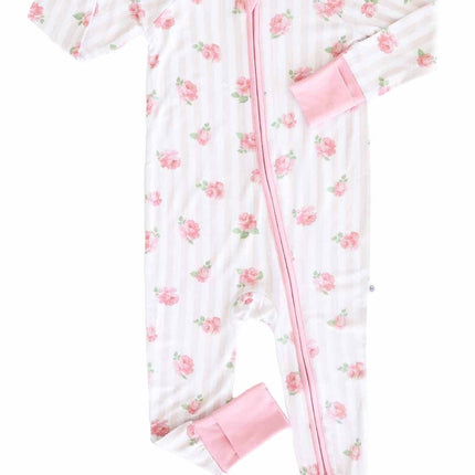 Rosy & Cozy Convertible Zip Romper