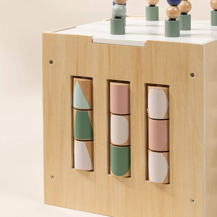 Wooden Activity Cube