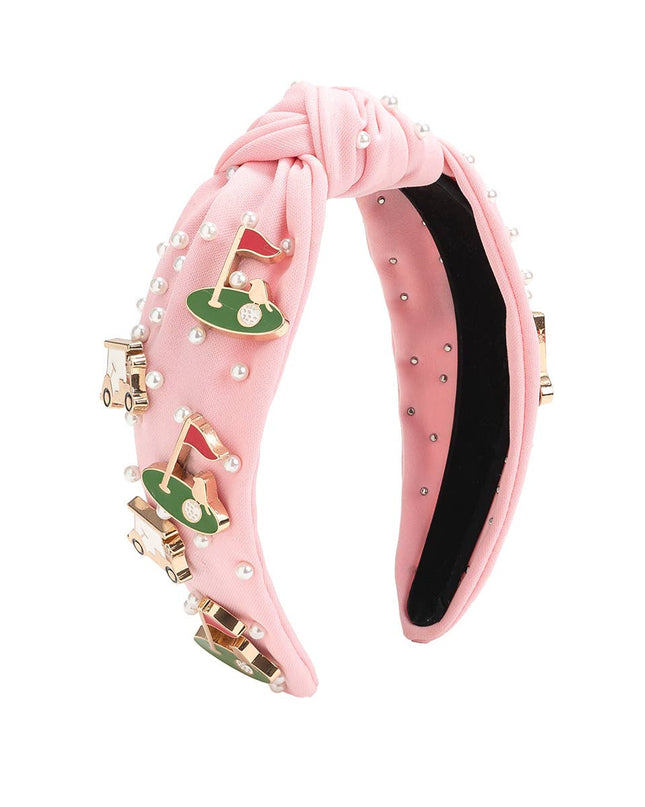 Golf Gemstone Headband