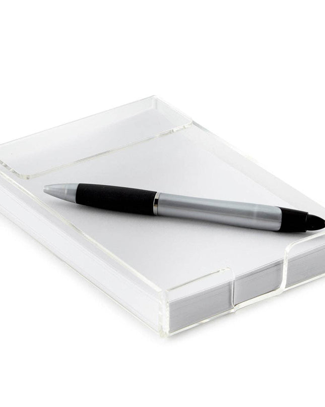 Personalized Acrylic Note Pad Holder