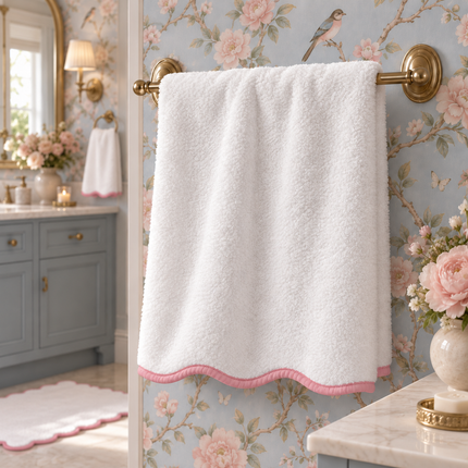 Bath Towels – Fluffy, Ultra Soft & Highly Absorbent (4 pieces)