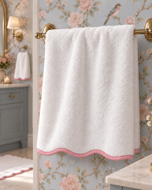 Bath Towels – Fluffy, Ultra Soft & Highly Absorbent (4 pieces)