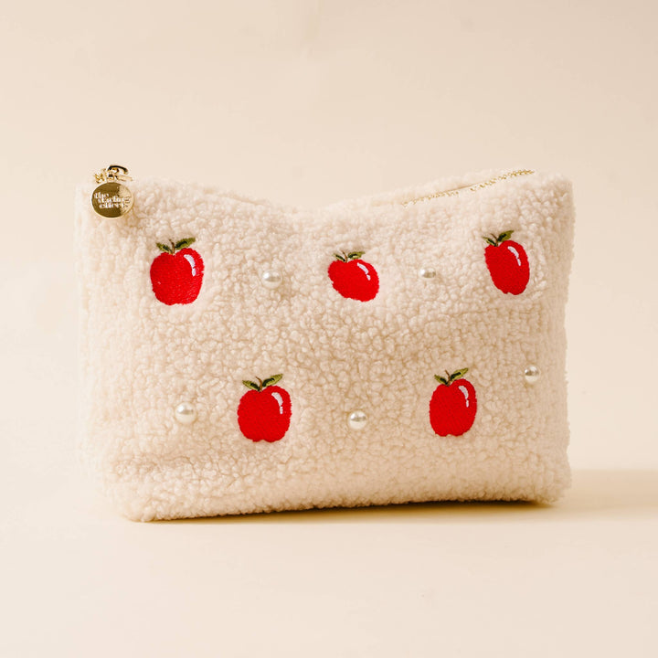 Teddy Pouch - Apples & Pearls
