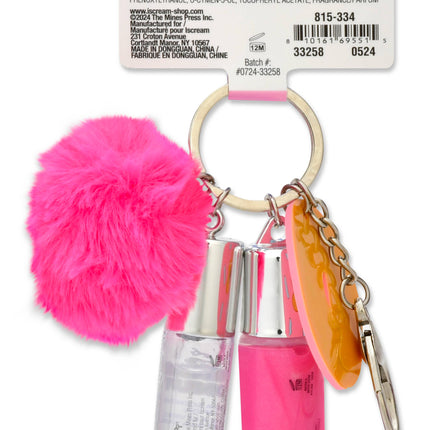Donut Lip Balm Keychain