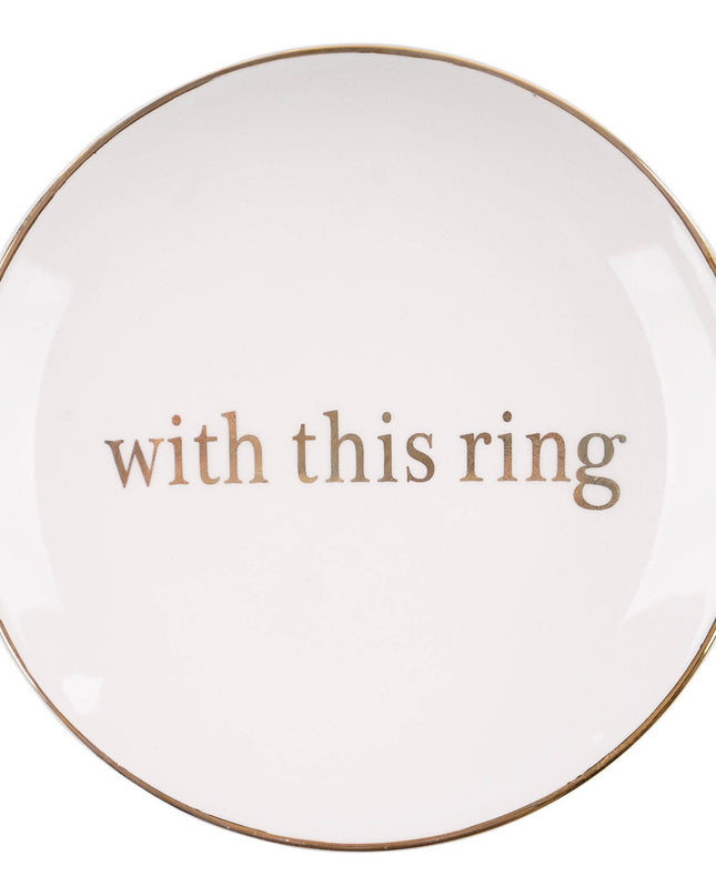 With this Ring Trinket Tray