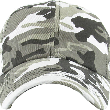Blank Low Profile Cotton Baseball Cap