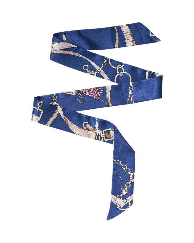 Silk Fashion Bag Scarves for Handbags