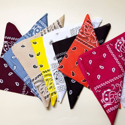 Cotton Paisley Bandanas