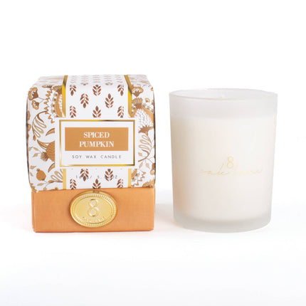 Spiced Pumpkin Soy Wax Candle, 5.6 oz Boxed