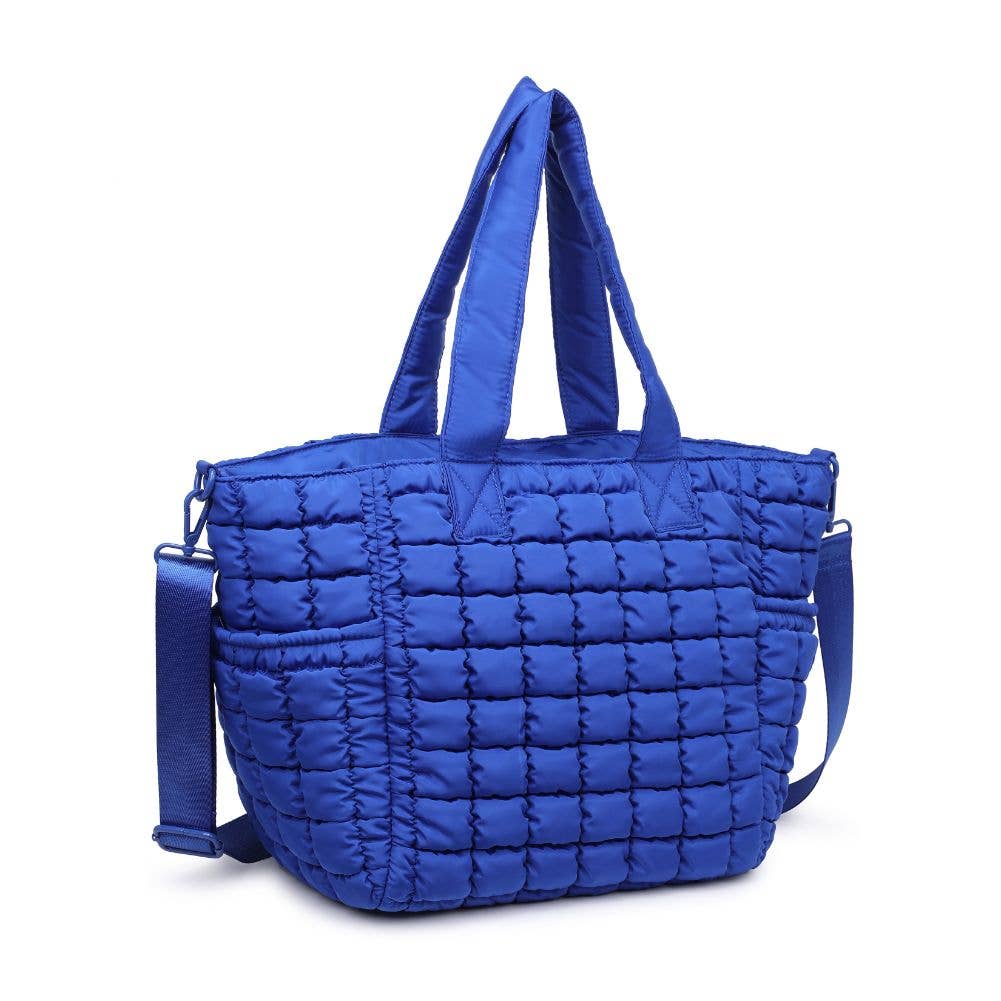 Dreamer - Quilted Puffer Nylon Tote