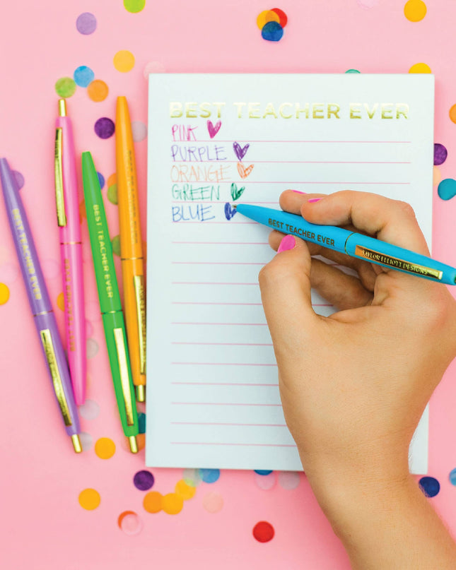 Pen Set - Teacher Appreciation - 5 Piece Set