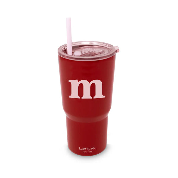 Just Mine Initial Stainless Steel Tumbler