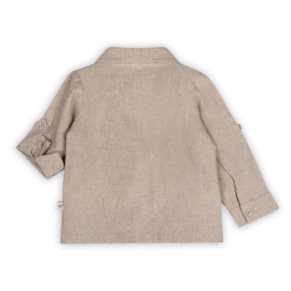 Positano Linen Baby Shirt & Corduroy Pants