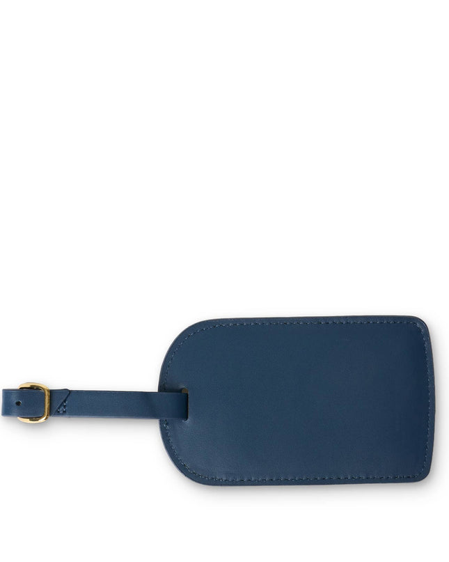 "Amelia" Leather Luggage Tag (Personalizable)