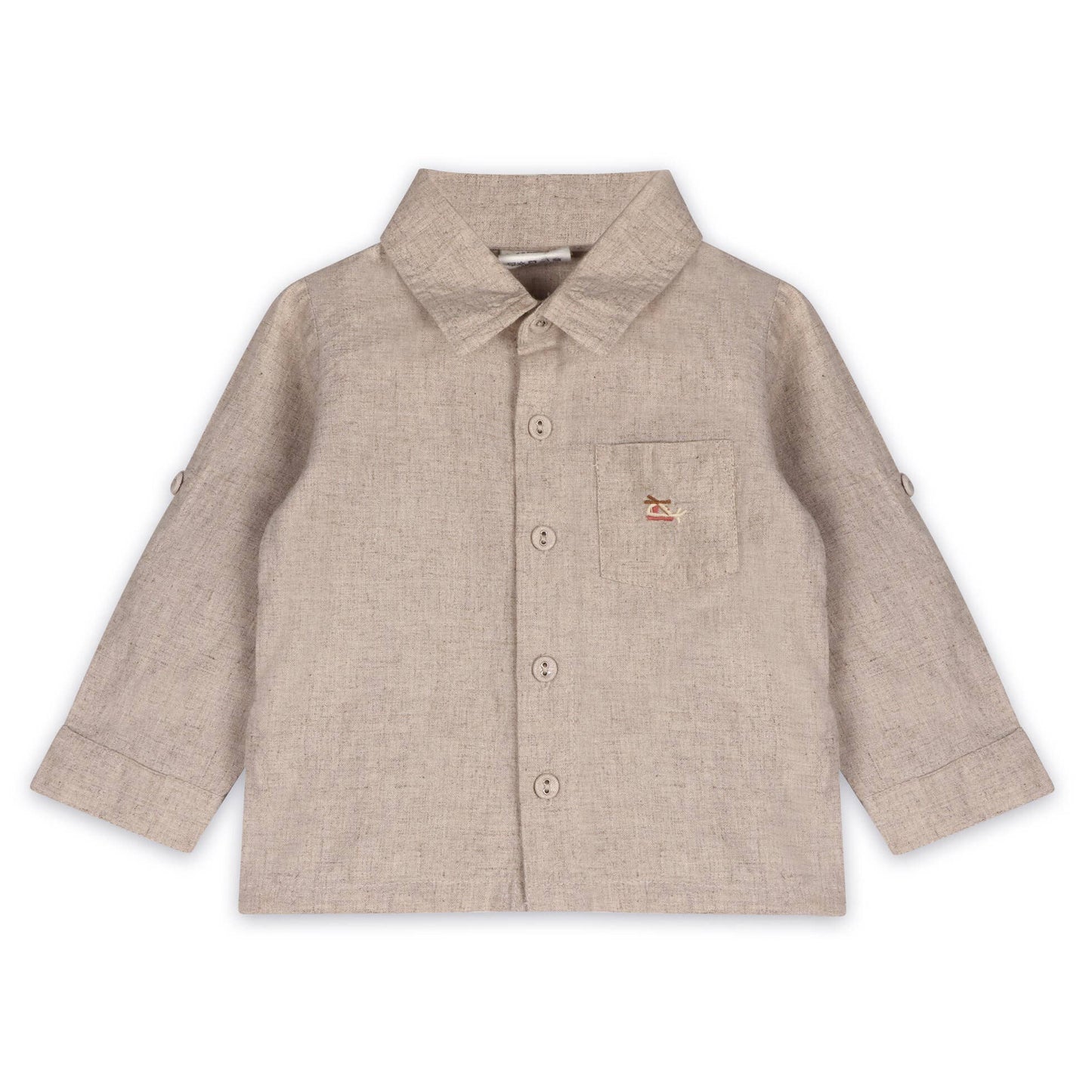 Positano Linen Baby Shirt & Corduroy Pants