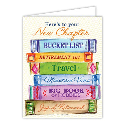 Here's to Your New Chapter Greeting Card