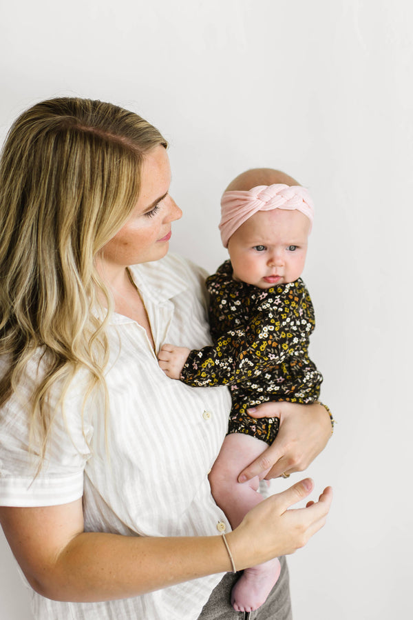 THE THREE AMIGAS: chambray+navy dot+cherry