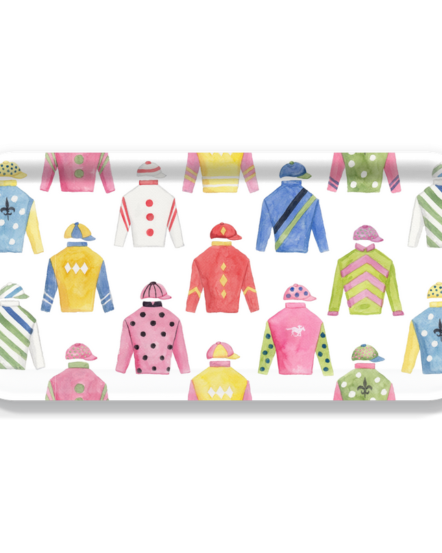 Off To The Races Serving Tray: Three Sizes, Kentucky Derby