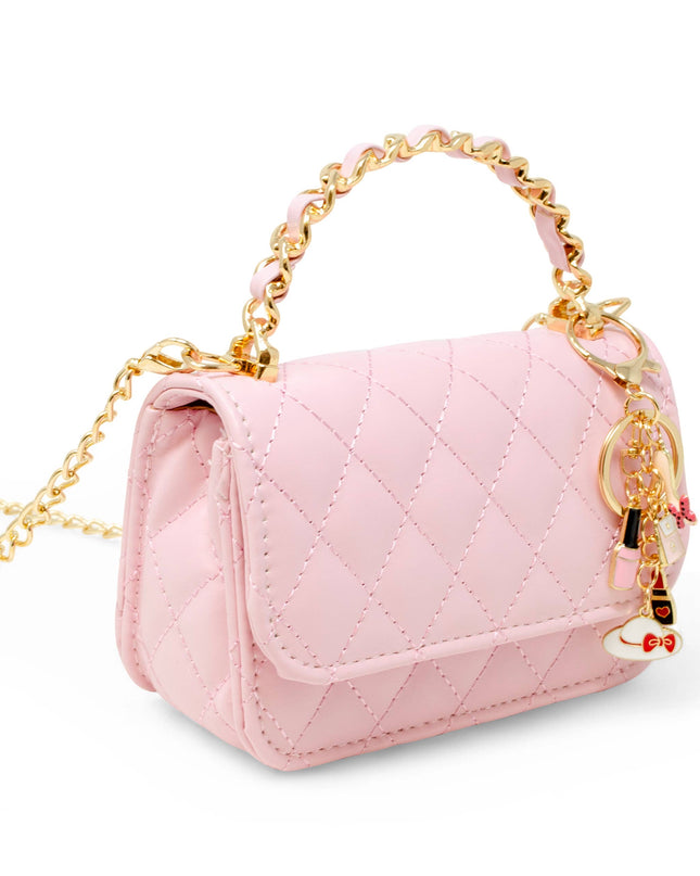 Girl's Classic Link Chain Top Handle Handbag