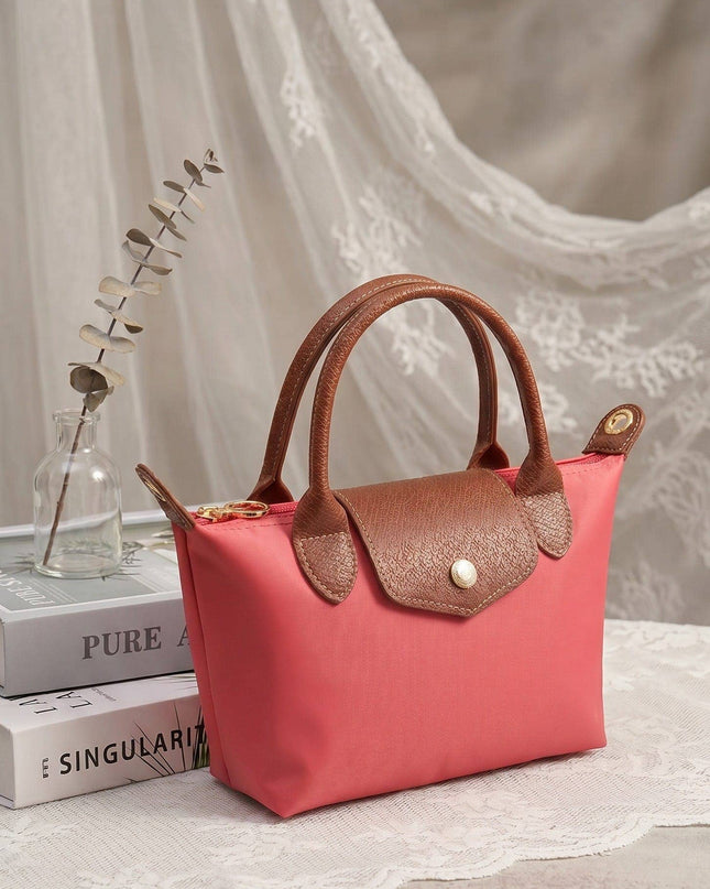 Britney Nylon Double Handle Crossbody Bag