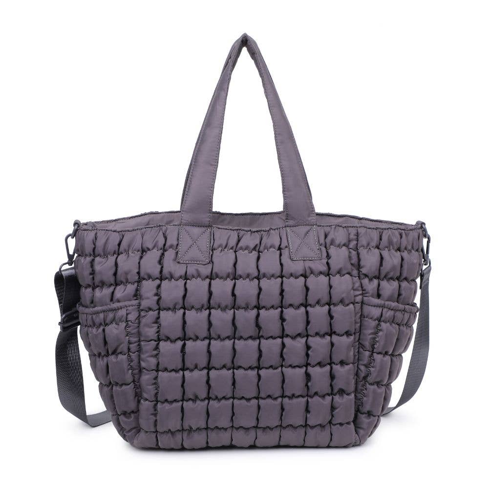 Dreamer - Quilted Puffer Nylon Tote