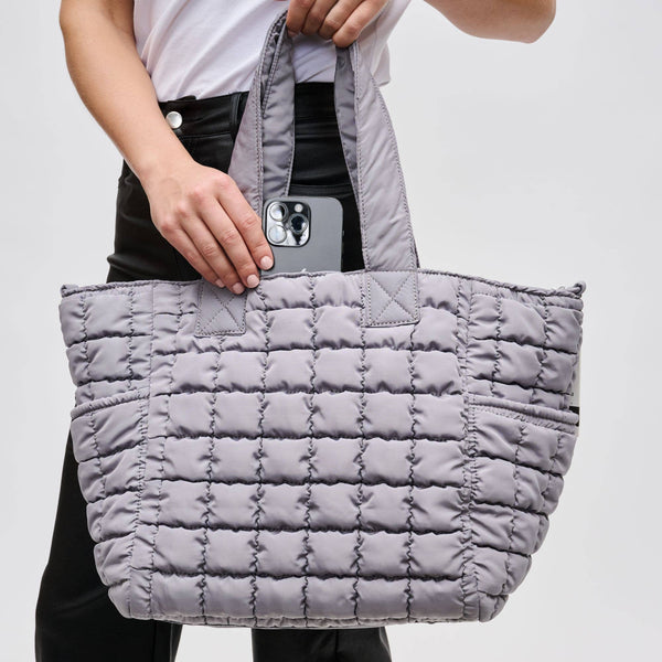 Dreamer - Quilted Puffer Nylon Tote