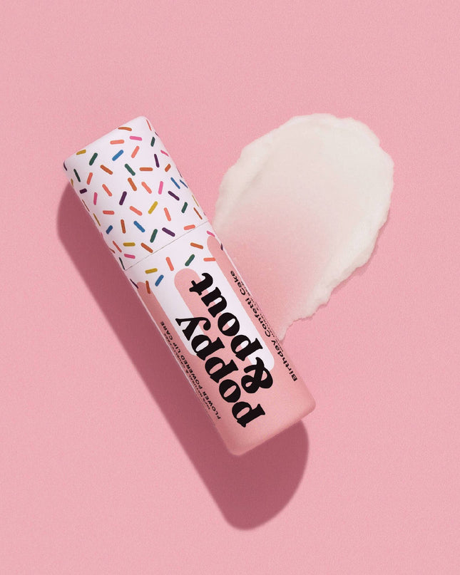 Lip Balm - Birthday Confetti Cake - Pink