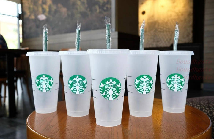 24oz Personalized College Starbucks Cold Cups