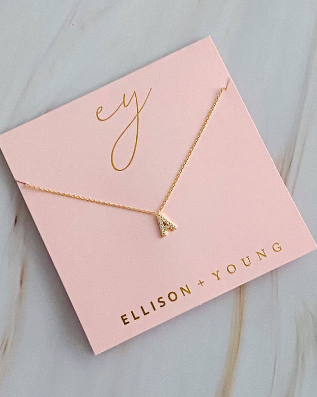 Understated Beauty Initial Necklace