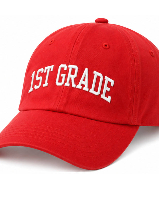 Back-to-School 1st Grade Baseball Hat