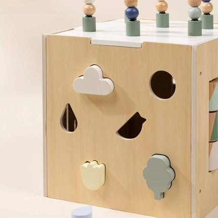 Wooden Activity Cube